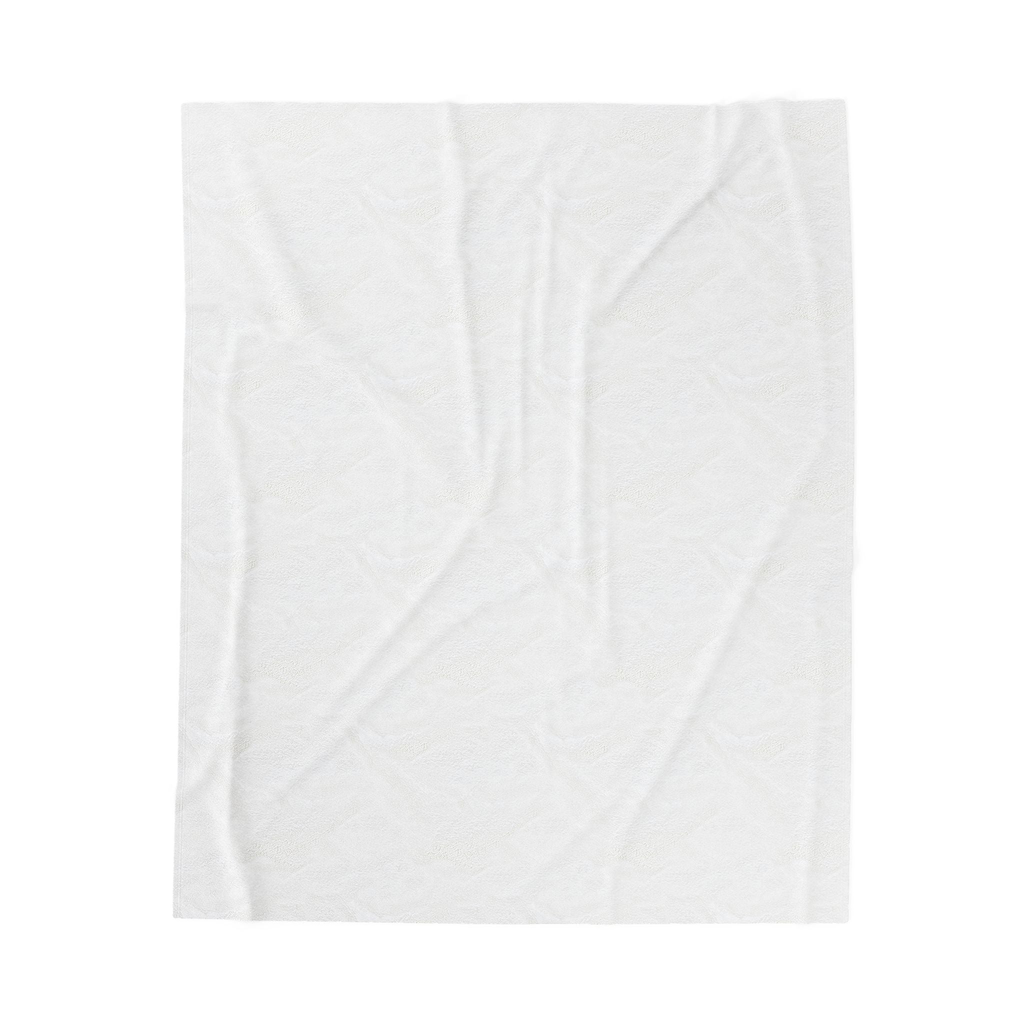 Couverture en peluche de velours  — "NUNTIO" Jean 14:27 Inspirational Throw